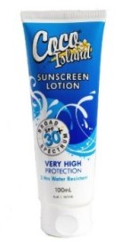 coco island sunscreen spf30+ 100g lotion